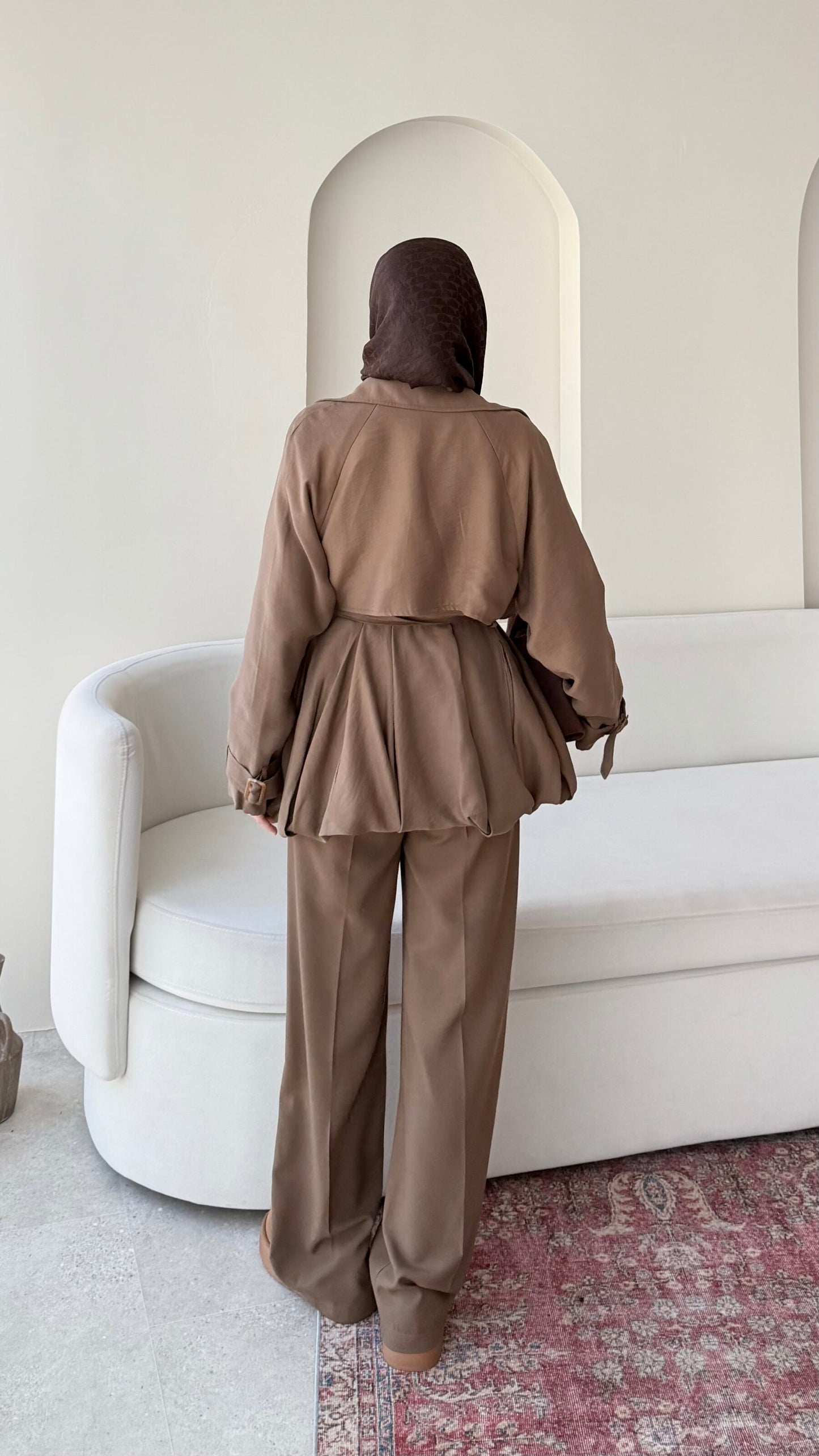 Sue Modal Trenç – Camel