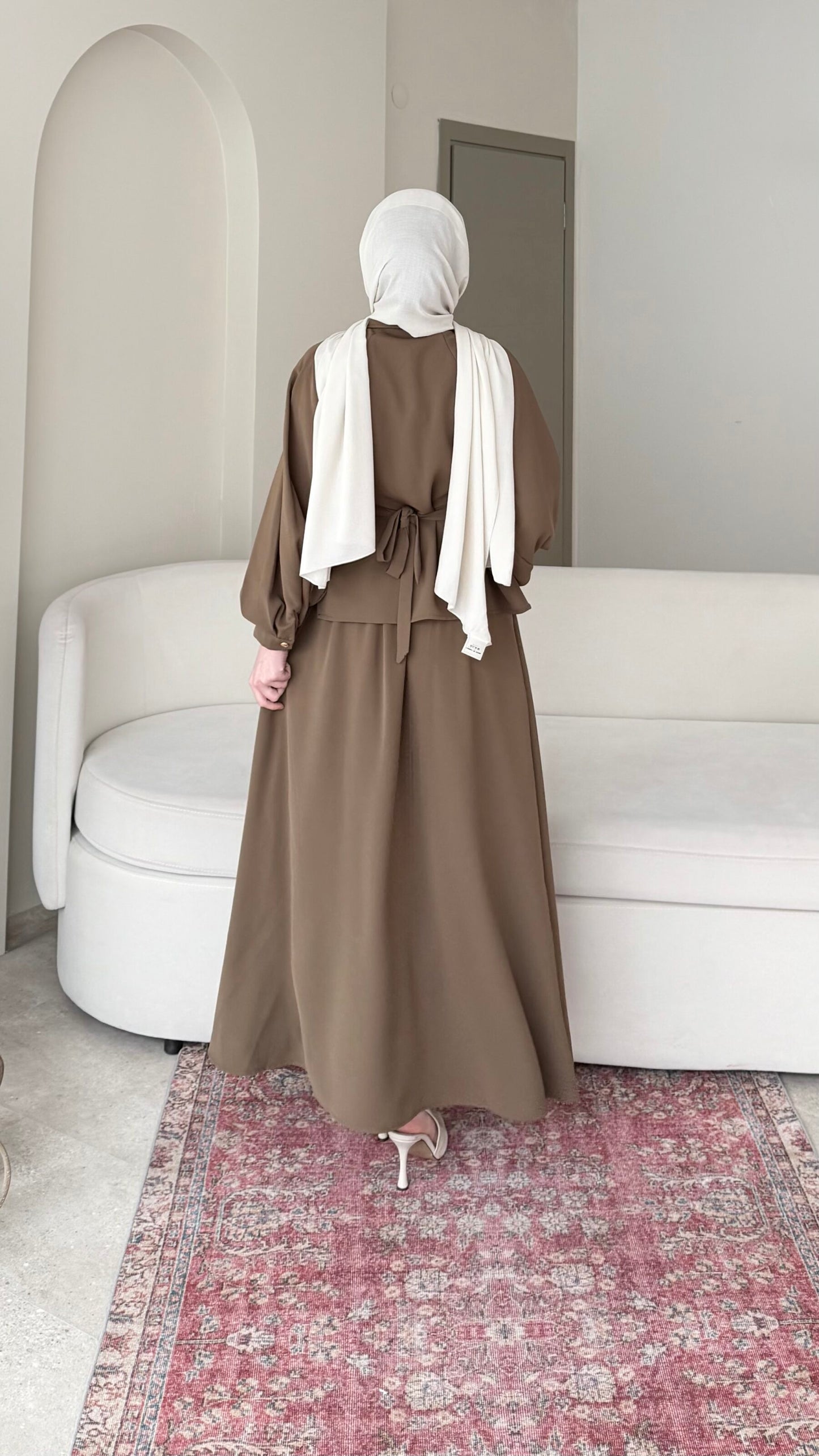 Sibil Fularlı Takım – camel