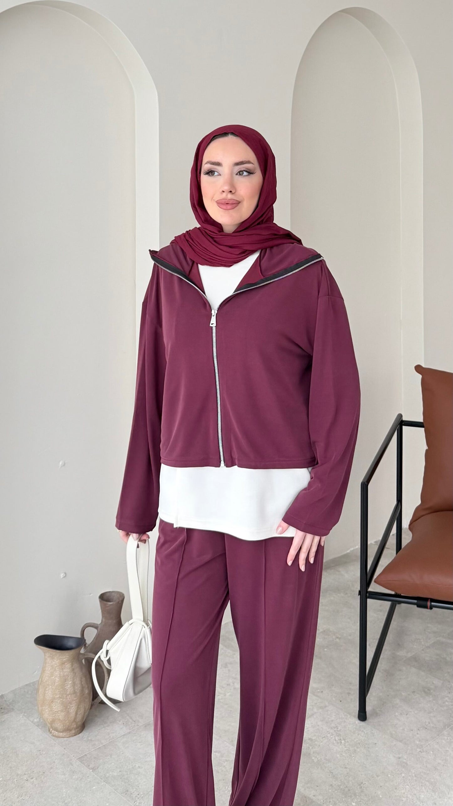 Mirle İnce Oyşo Takım – Bordo