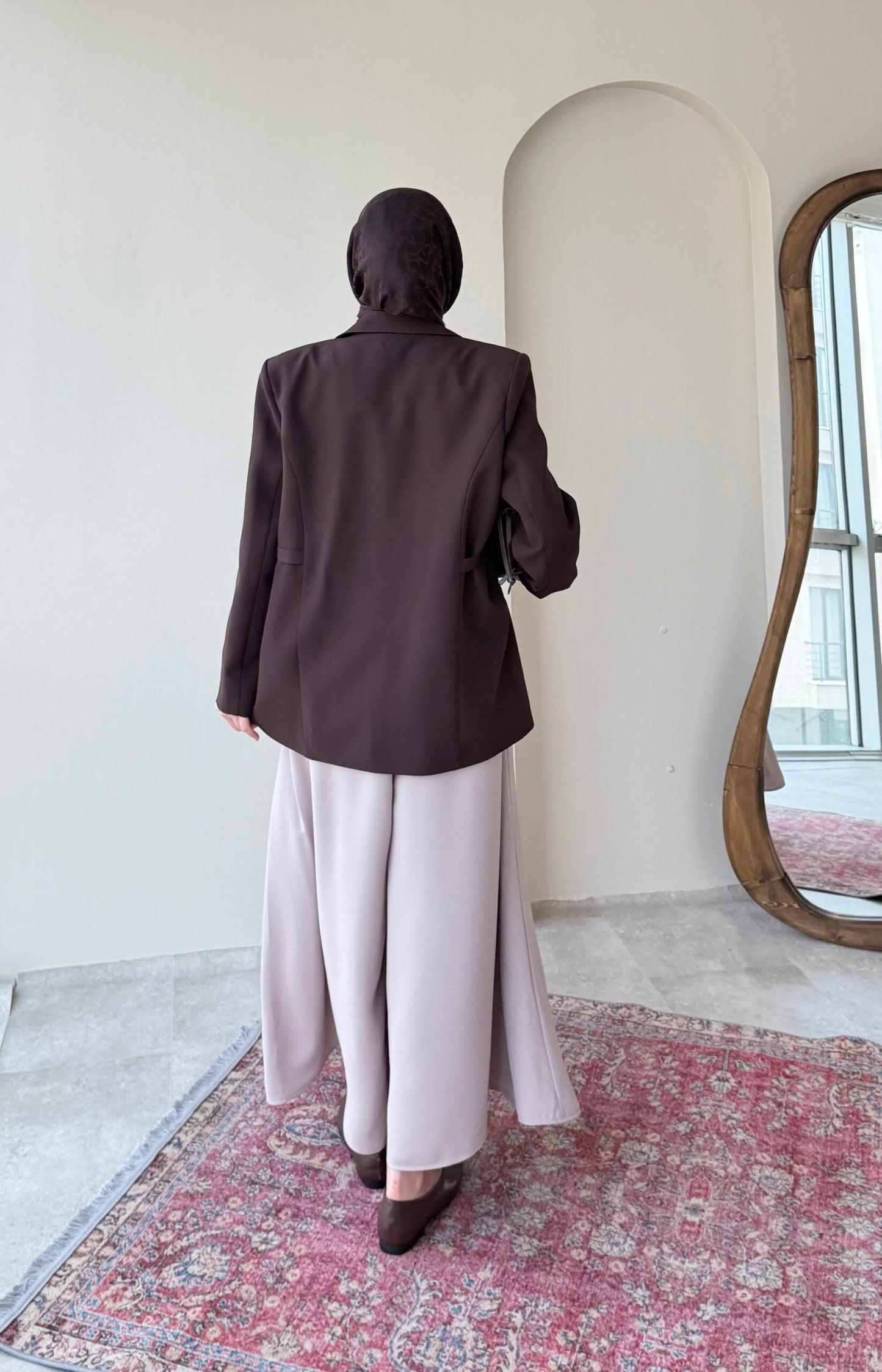 Lisa Blazer Ceket – Acı Kahve