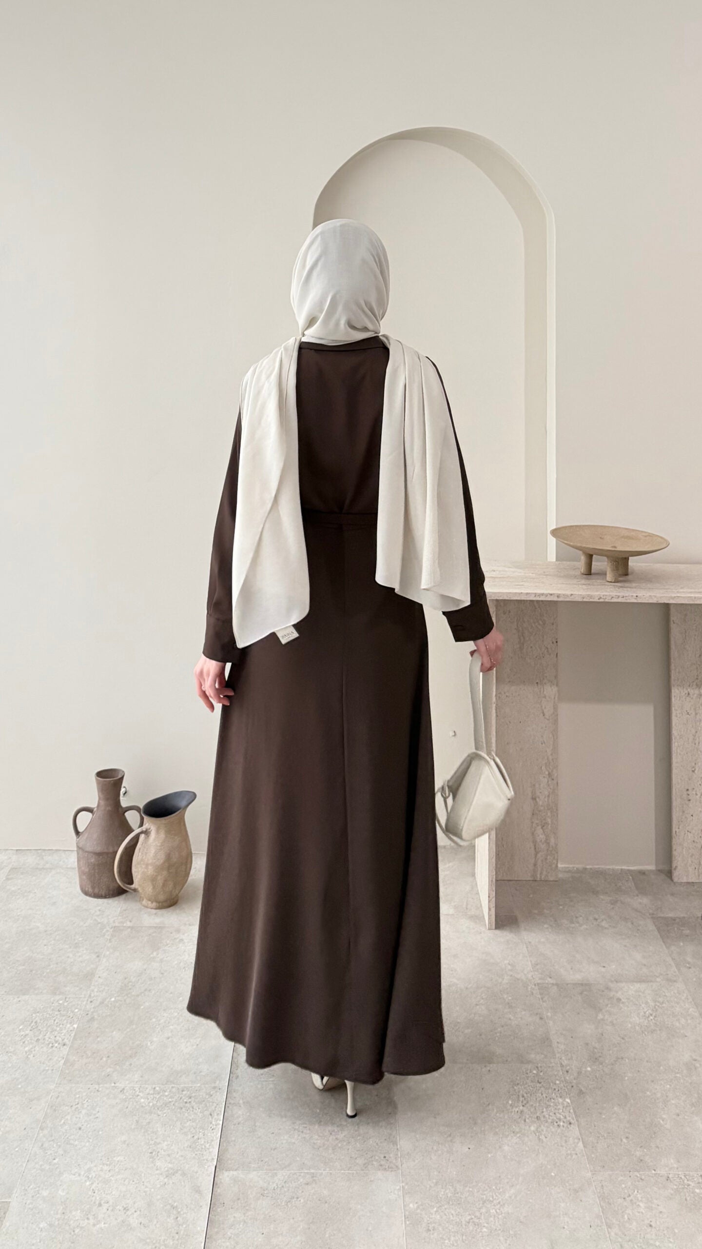 Wenessa Elbise – Acı Kahve