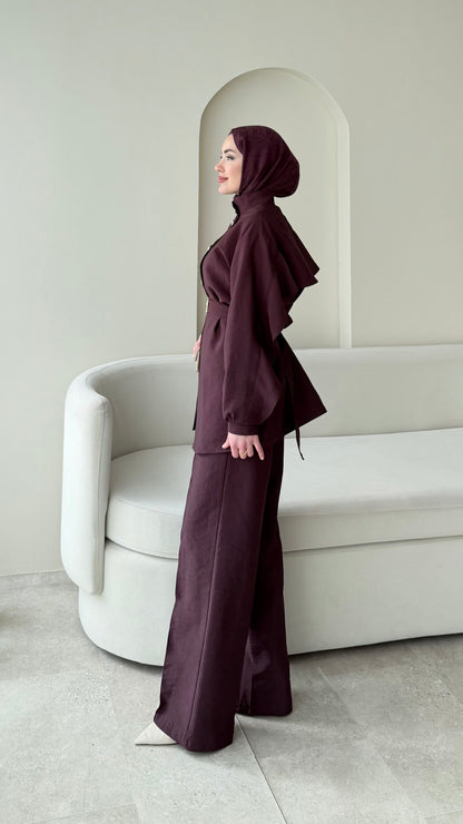Hare Taşlı Takım – Mürdüm