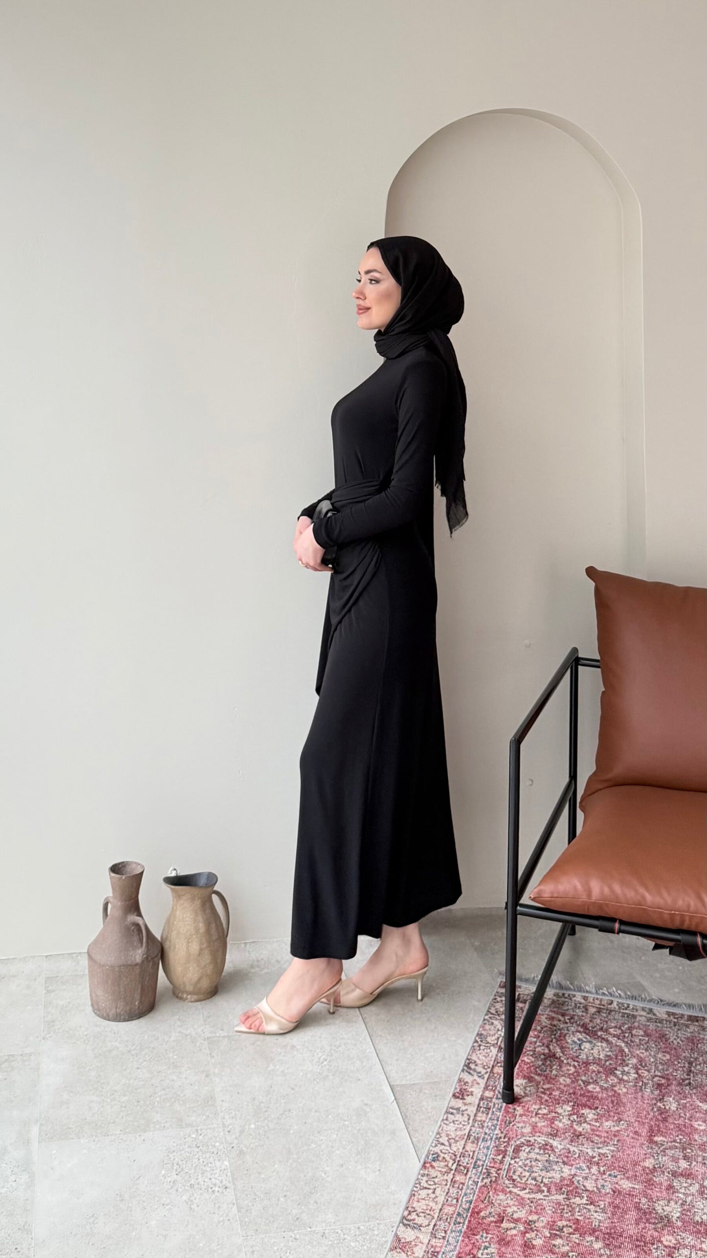 Keyla Candy Elbise – Siyah