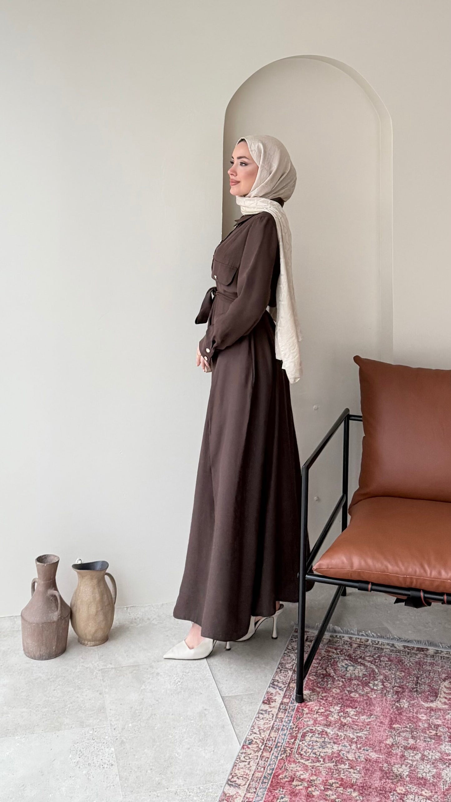 Serra Elbise – Kahve