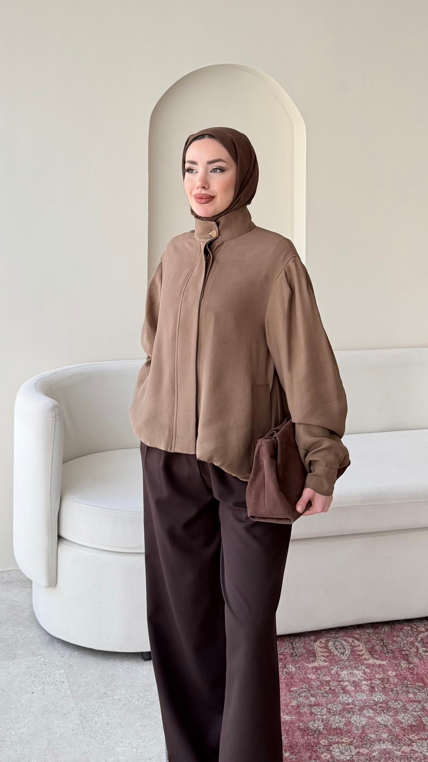 Zera Ceket – Camel