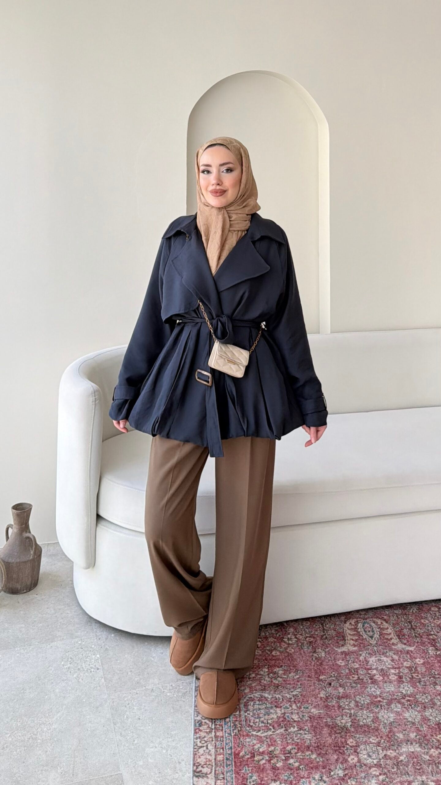 Sue Modal Trenç – Lacivert