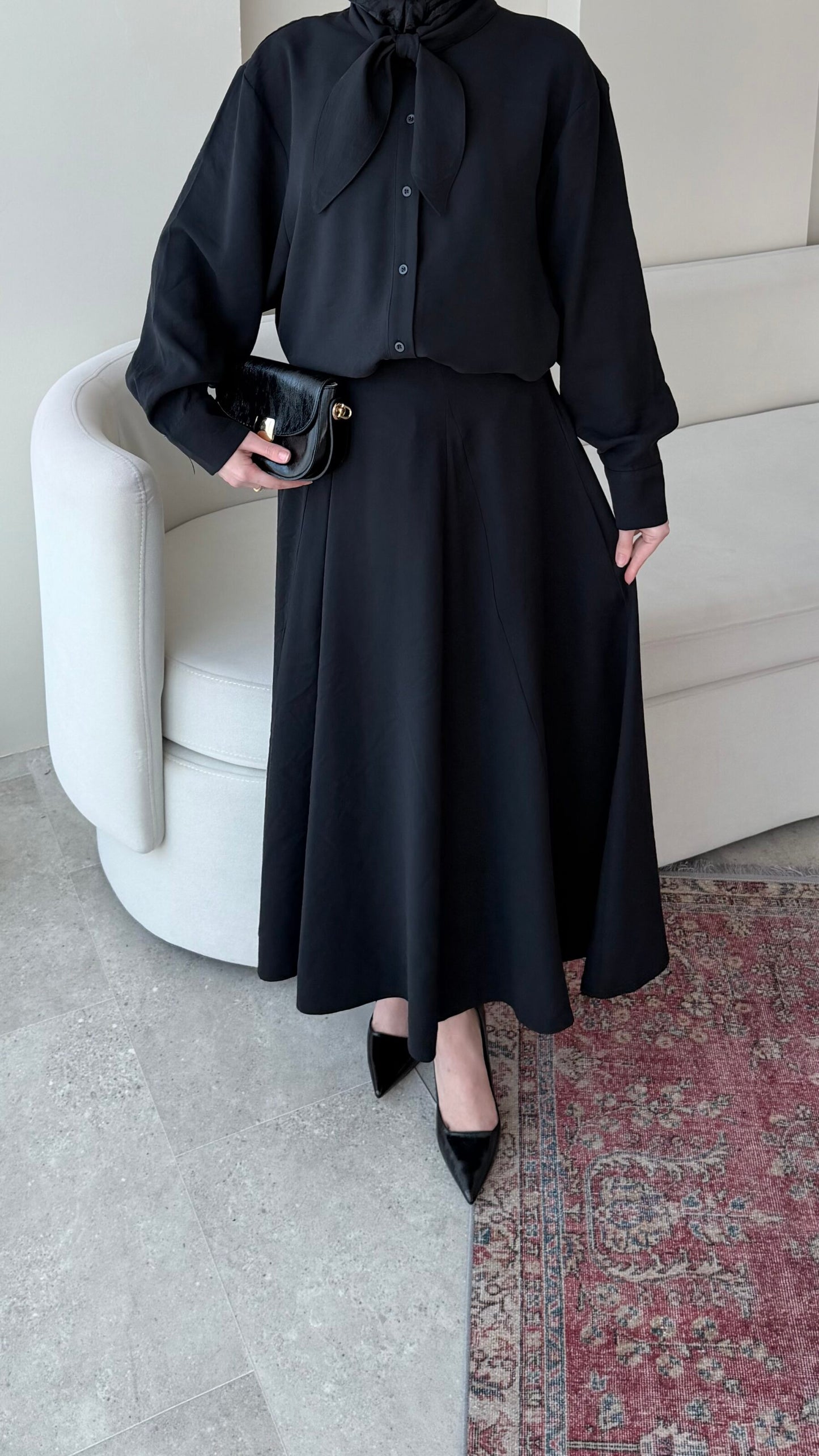 Vela Modal Takım – Siyah