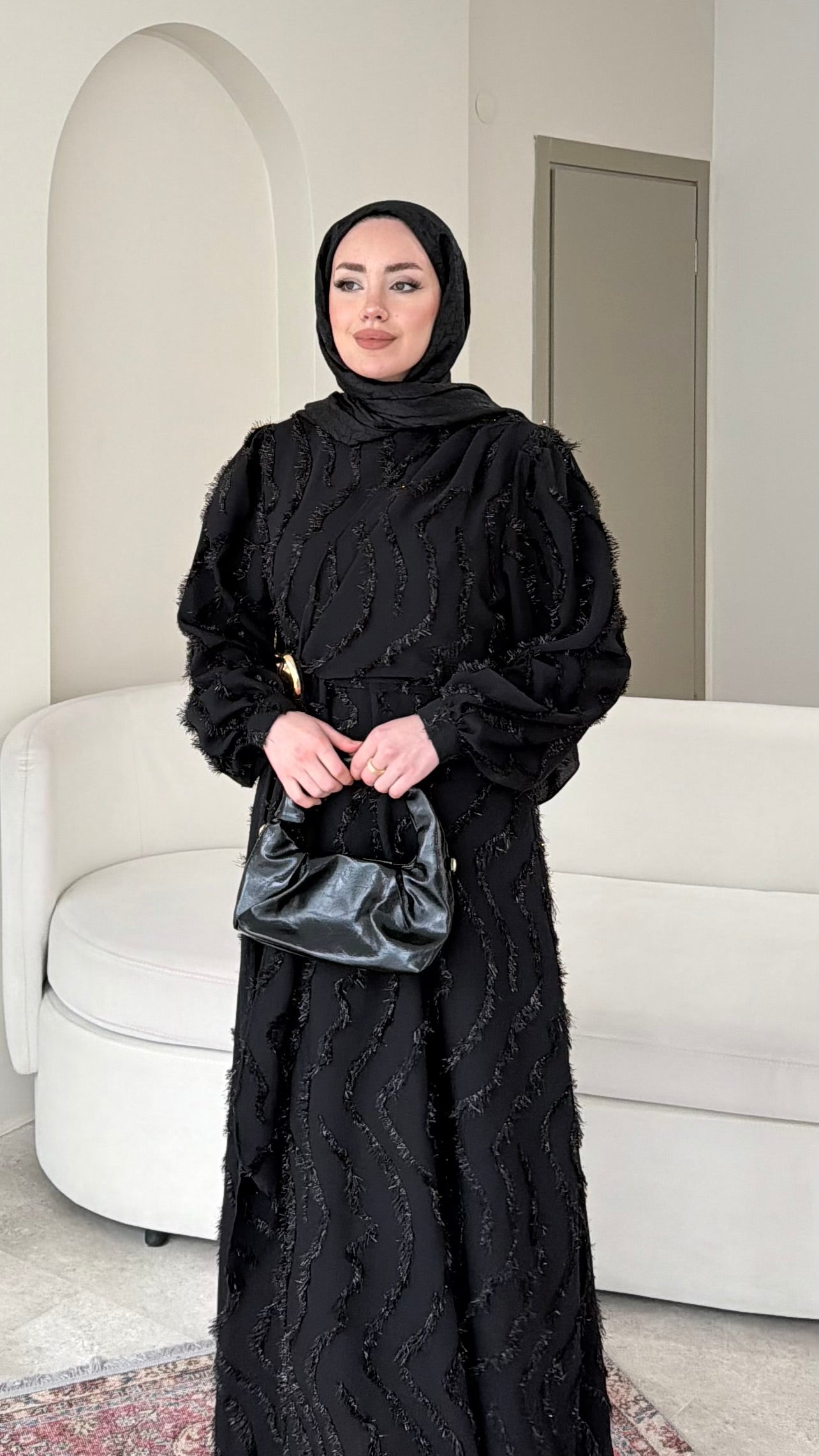 Pırıl Elbise – Siyah