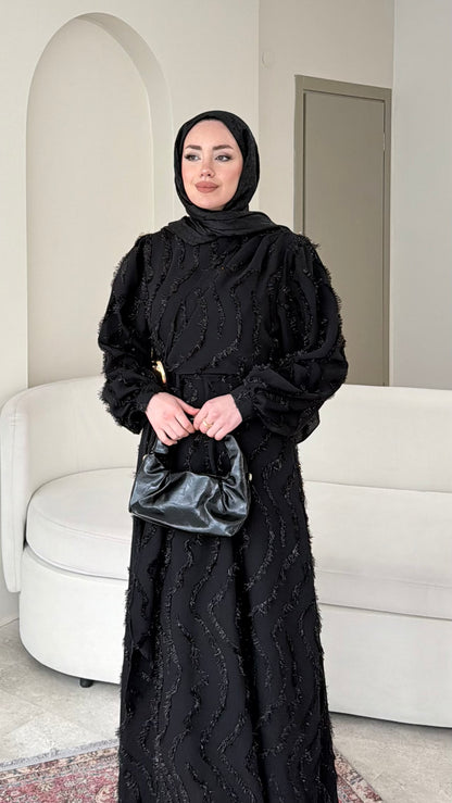 Pırıl Elbise – Siyah