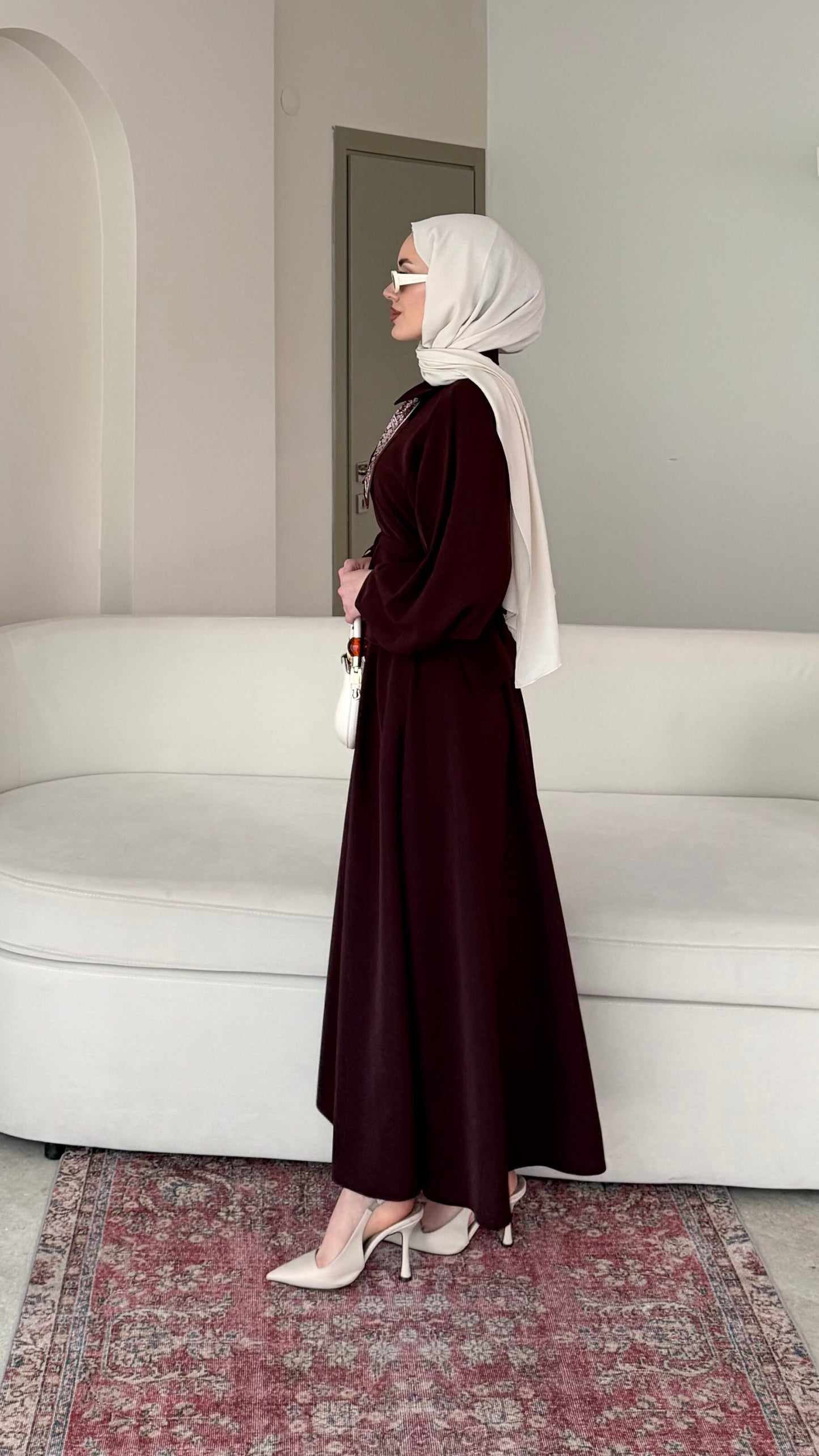 Sibil Fularlı Takım – Mürdüm