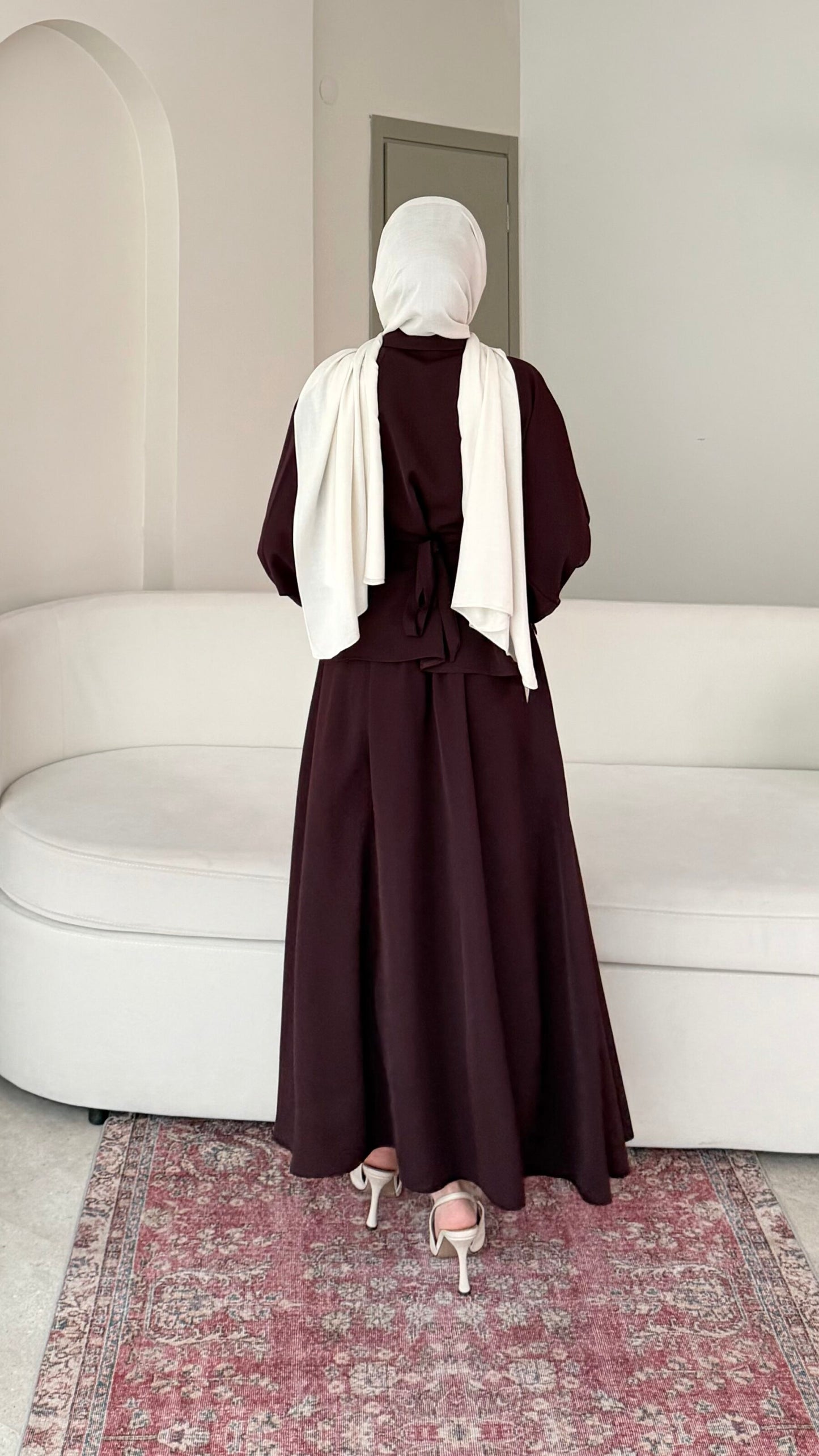 Sibil Fularlı Takım – Mürdüm