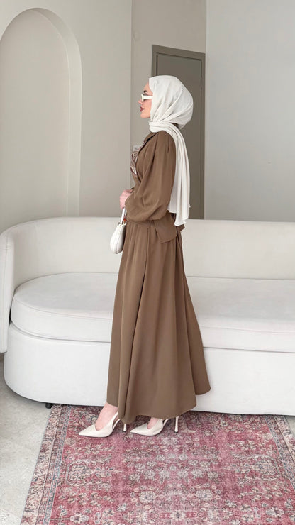 Sibil Fularlı Takım –  camel