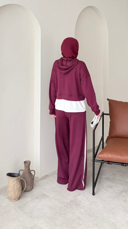 Orj. Geçişli Oyşo Takım – Bordo