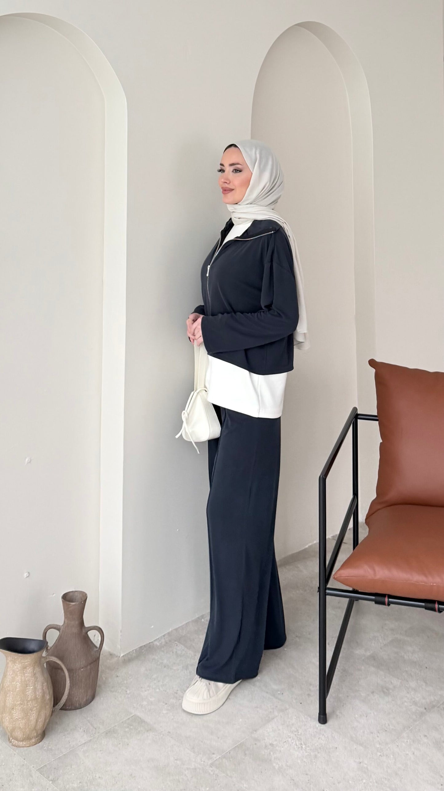 Mirle İnce Oyşo Takım – Antrasit