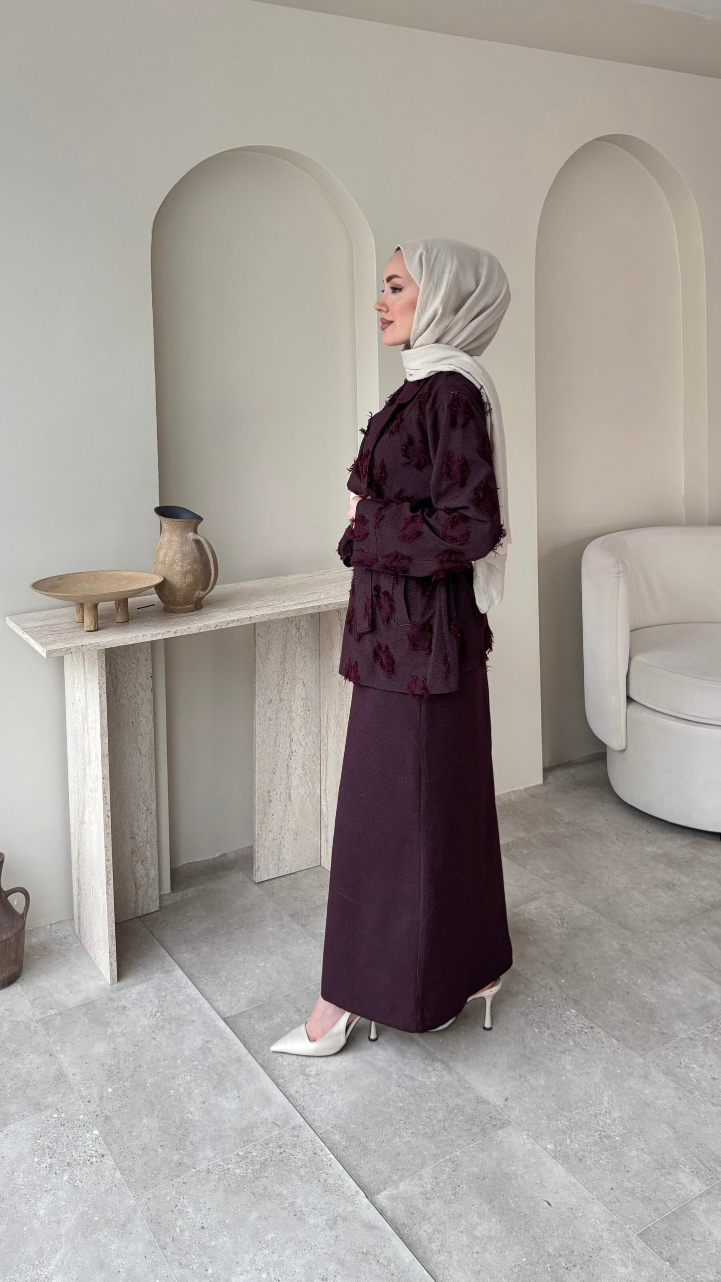 Urban Kuşaklı Jileli Takım – Boro