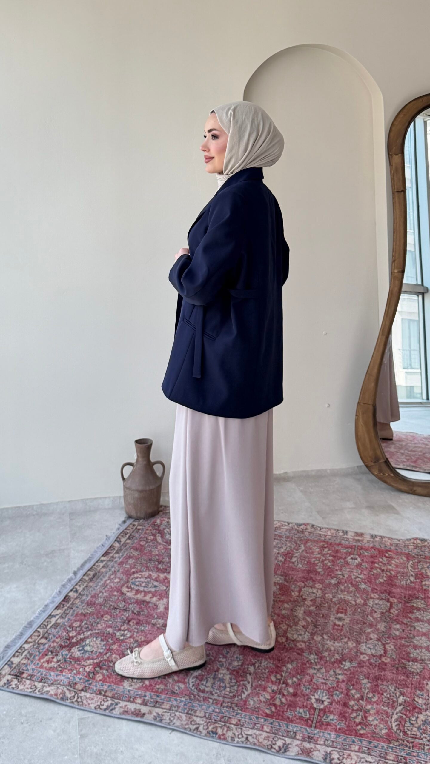 Lisa Blazer Ceket – Lacivert