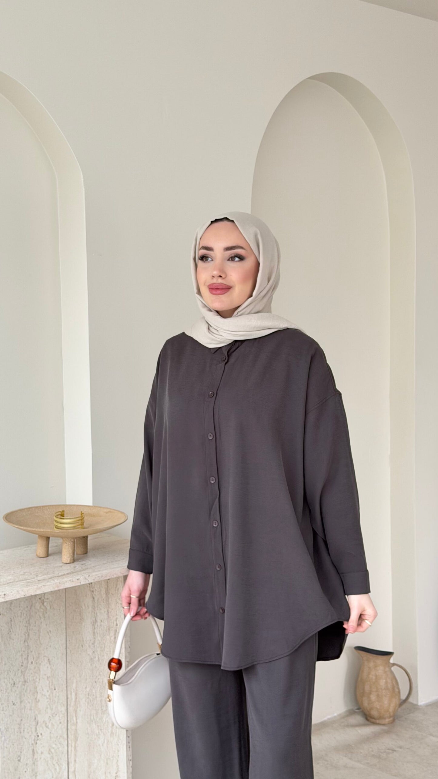 Cosy Tensel Takım – Kahverengi