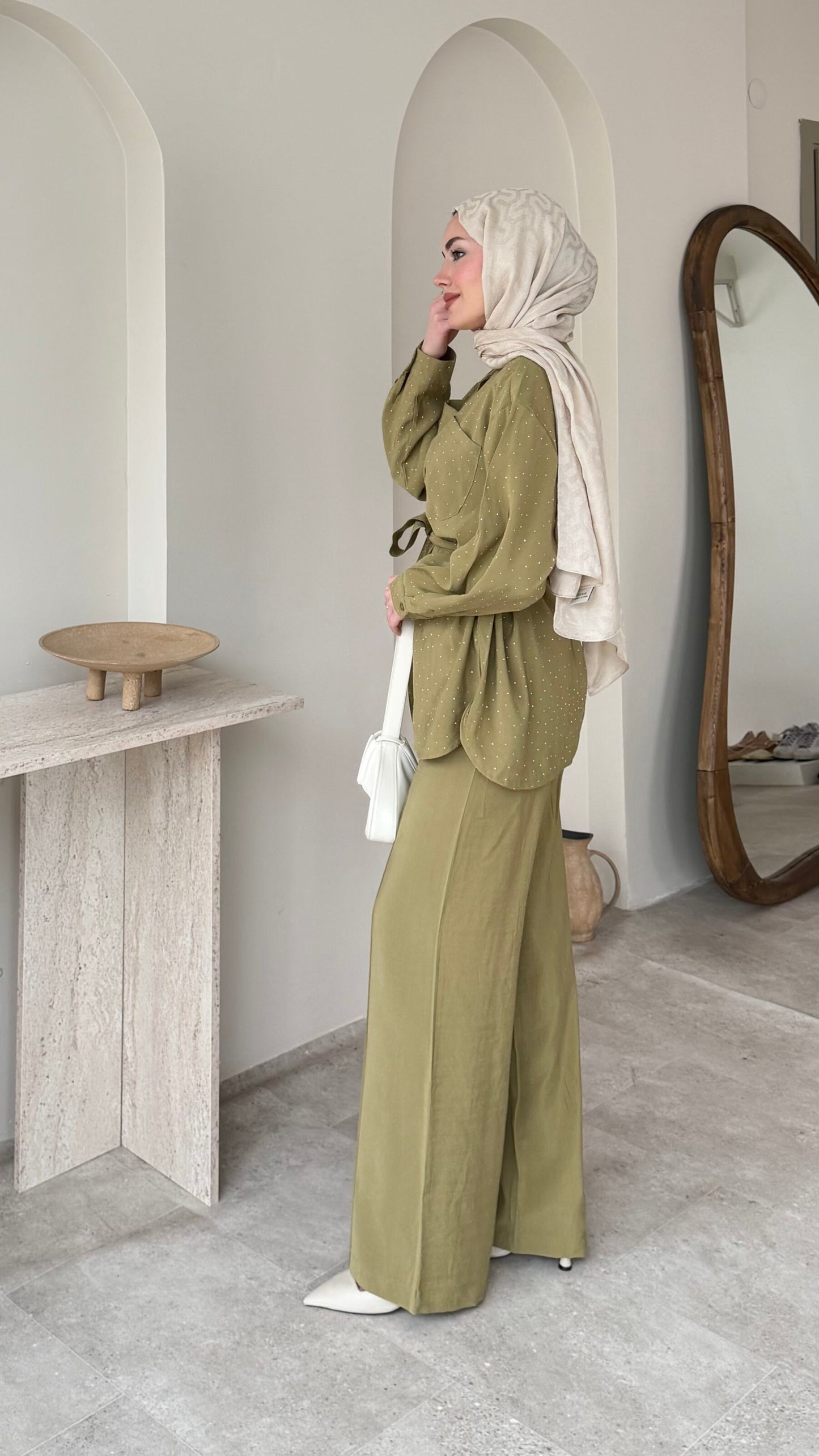 Lina Taşlı Takım – Yeşil
