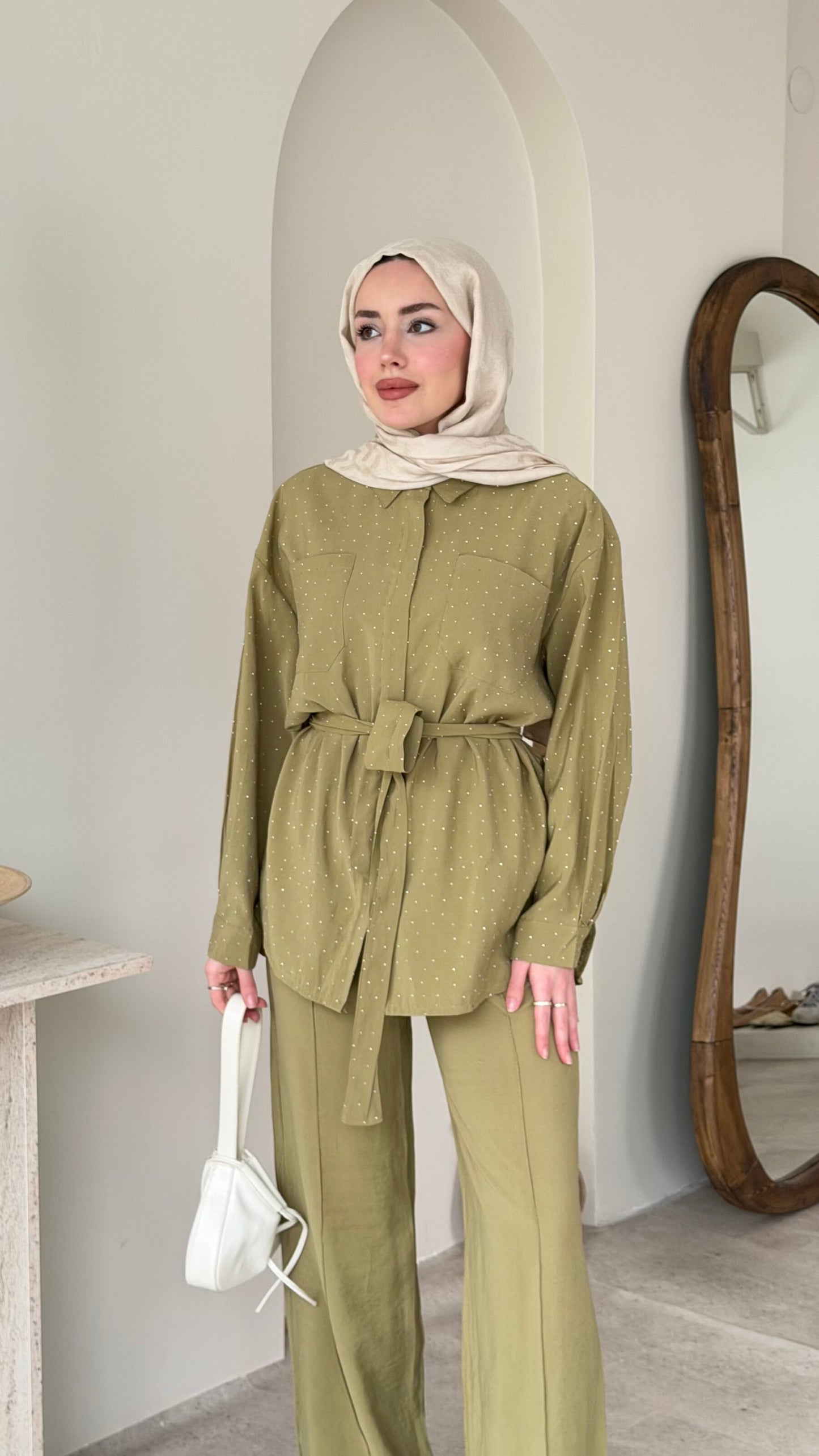 Lina Taşlı Takım – Yeşil