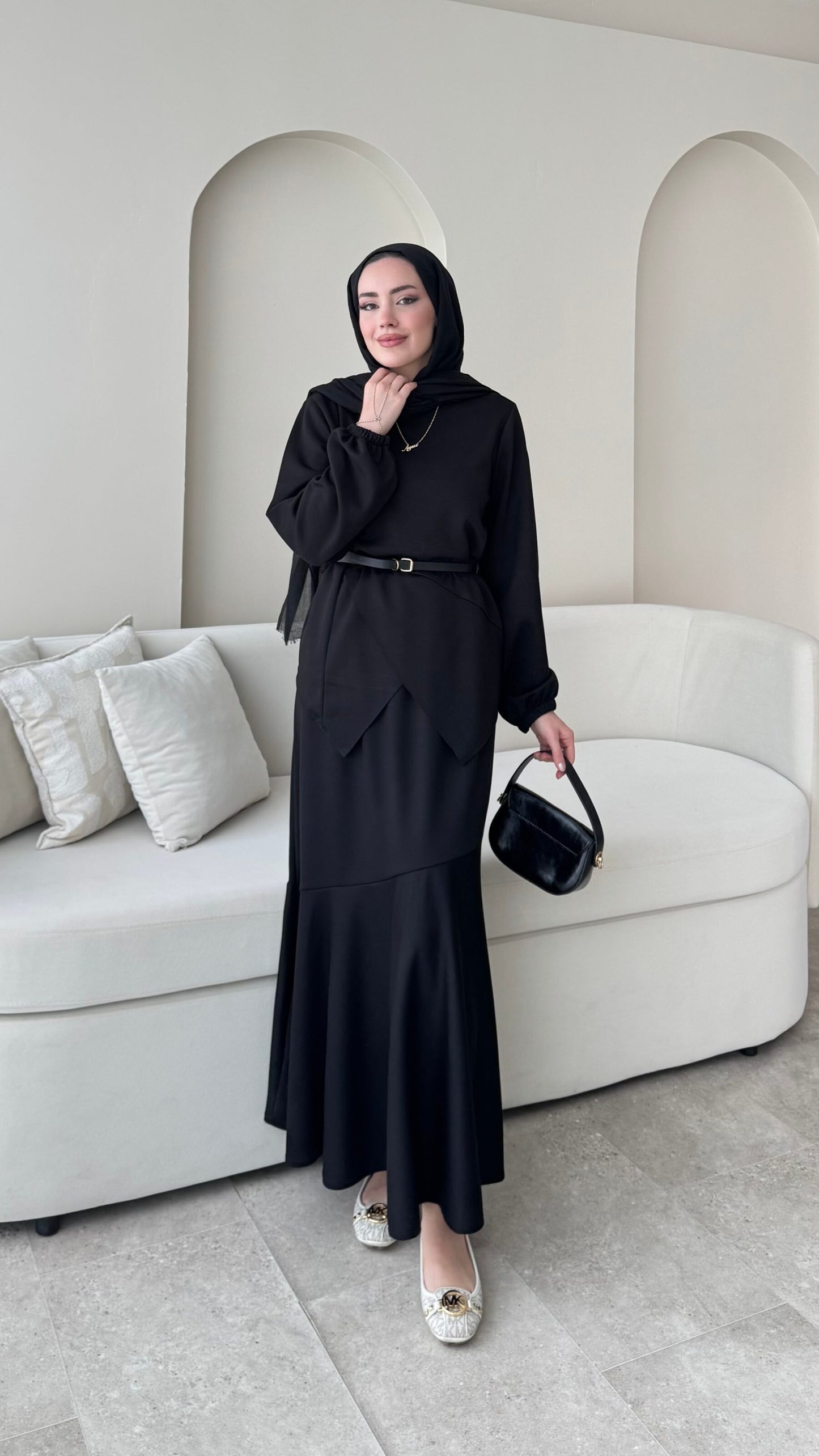 Sali Asimetrik Takım - SİYAH